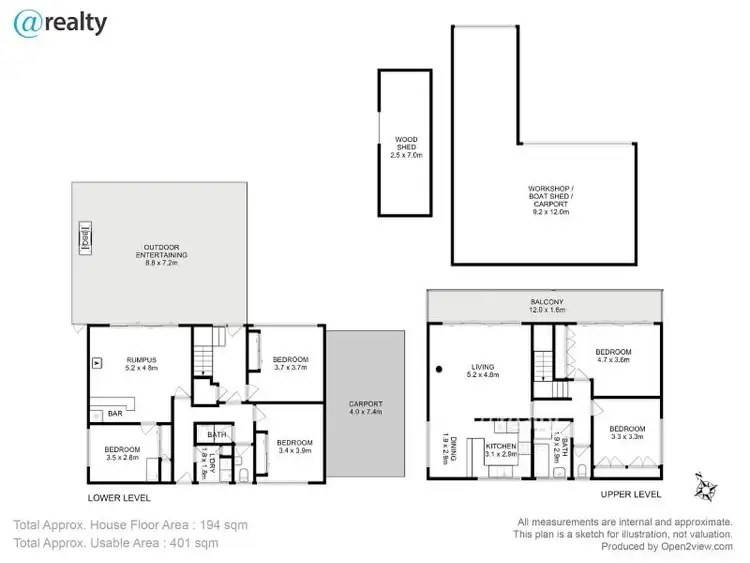 Floorplan of Homely house listing, 2A Gellibrand Lane, Opossum Bay TAS 7023