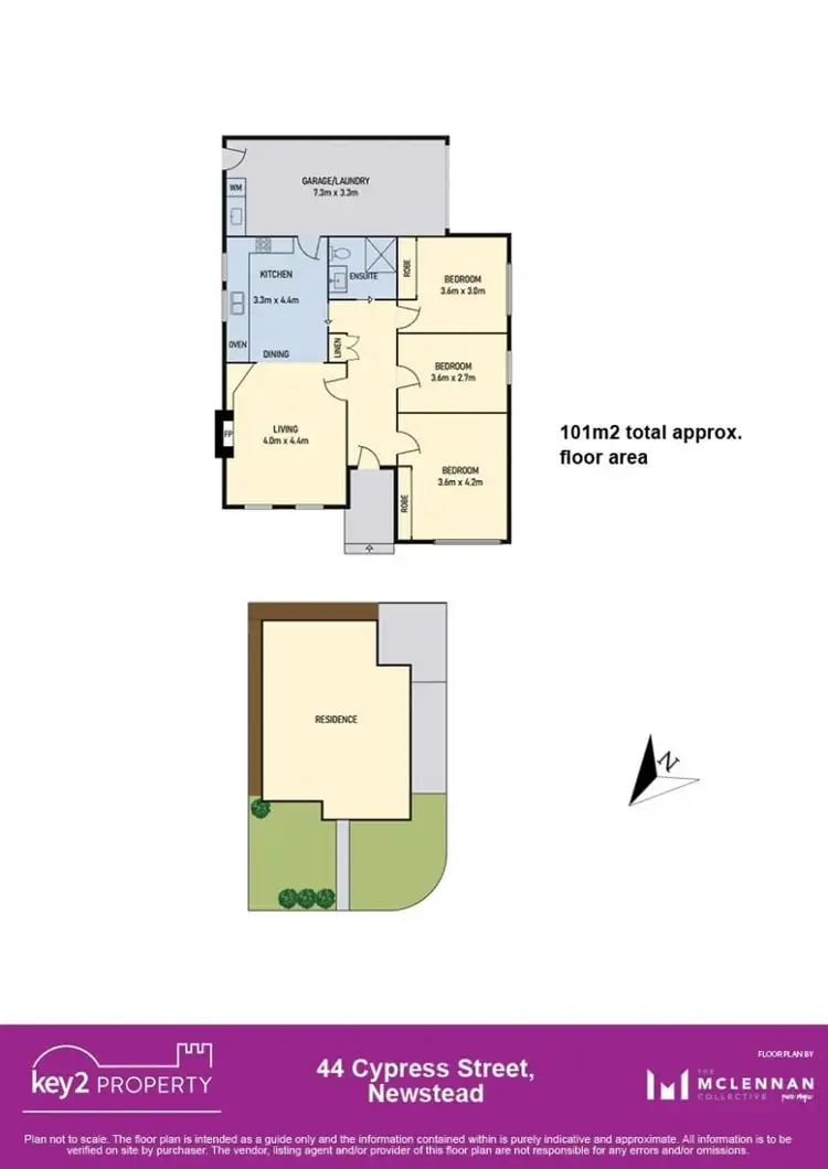 Floorplan of Homely house listing, 44 Cypress Street, Newstead TAS 7250