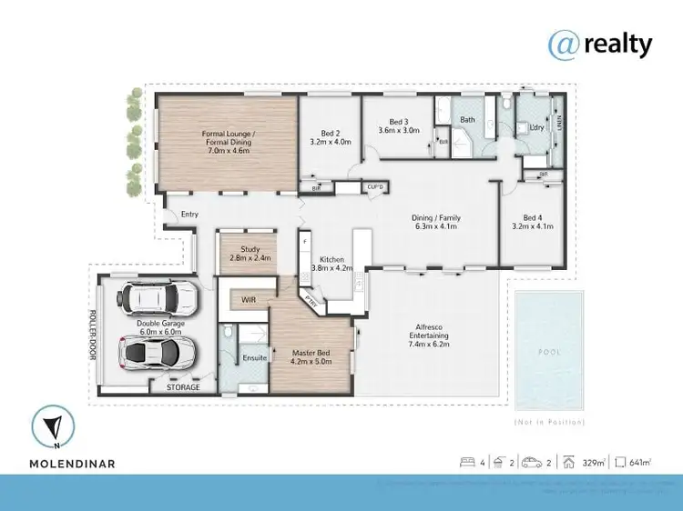 Floorplan of Homely house listing, 27 Sugargum Court, Molendinar QLD 4214