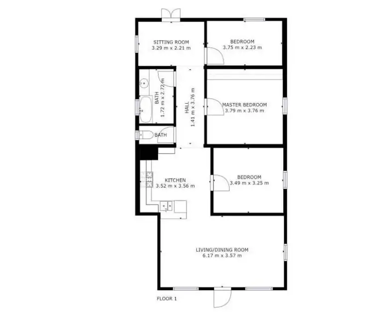 Floorplan of Homely house listing, 78 Mill Street, Gordonvale QLD 4865
