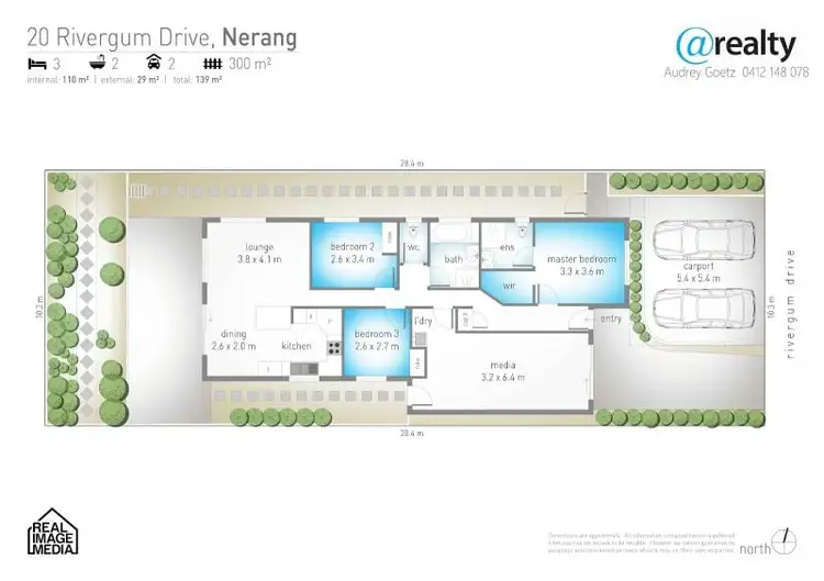 Floorplan of Homely house listing, 20 Rivergum Drive, Nerang QLD 4211