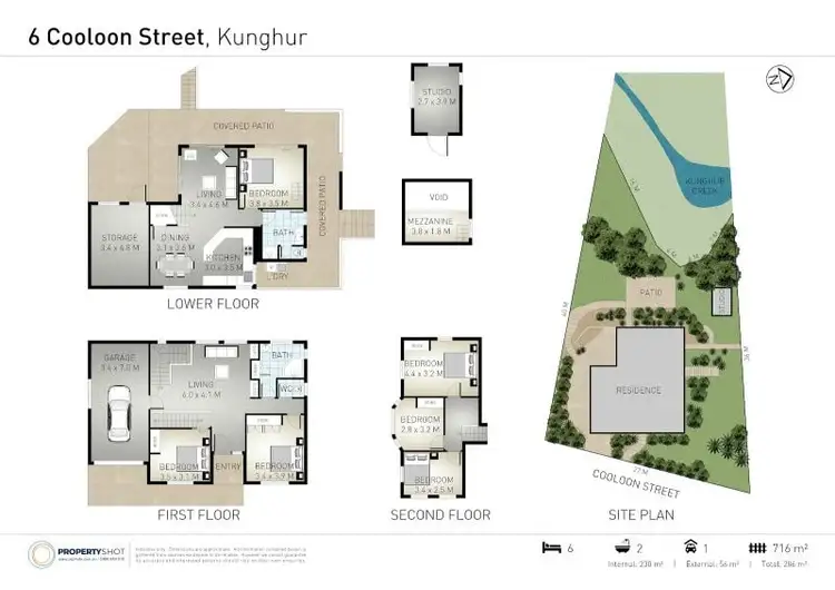 Floorplan of Homely house listing, 6 Cooloon Street, Kunghur NSW 2484