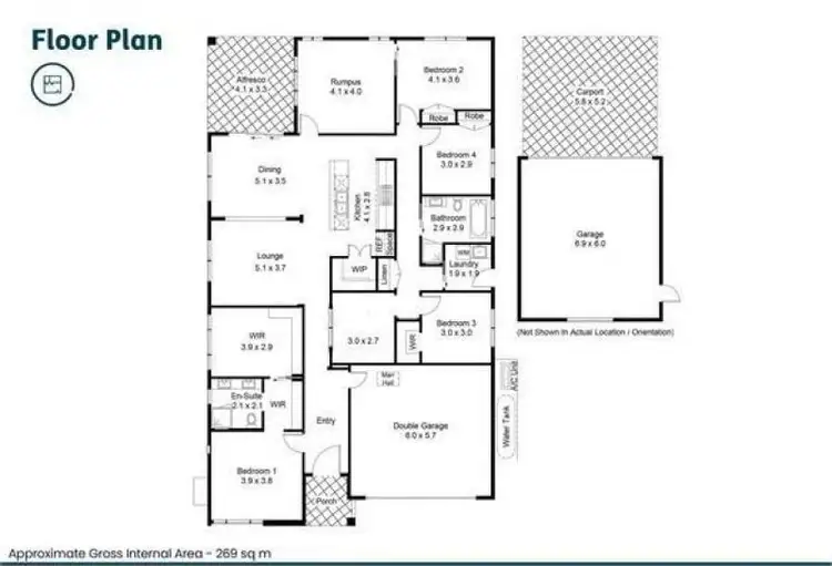 Floorplan of Homely house listing, 17 Mount Harris Drive, Maitland Vale NSW 2320
