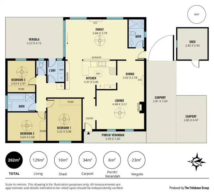 Floorplan of Homely house listing, 19A Vincent Avenue, Somerton Park SA 5044