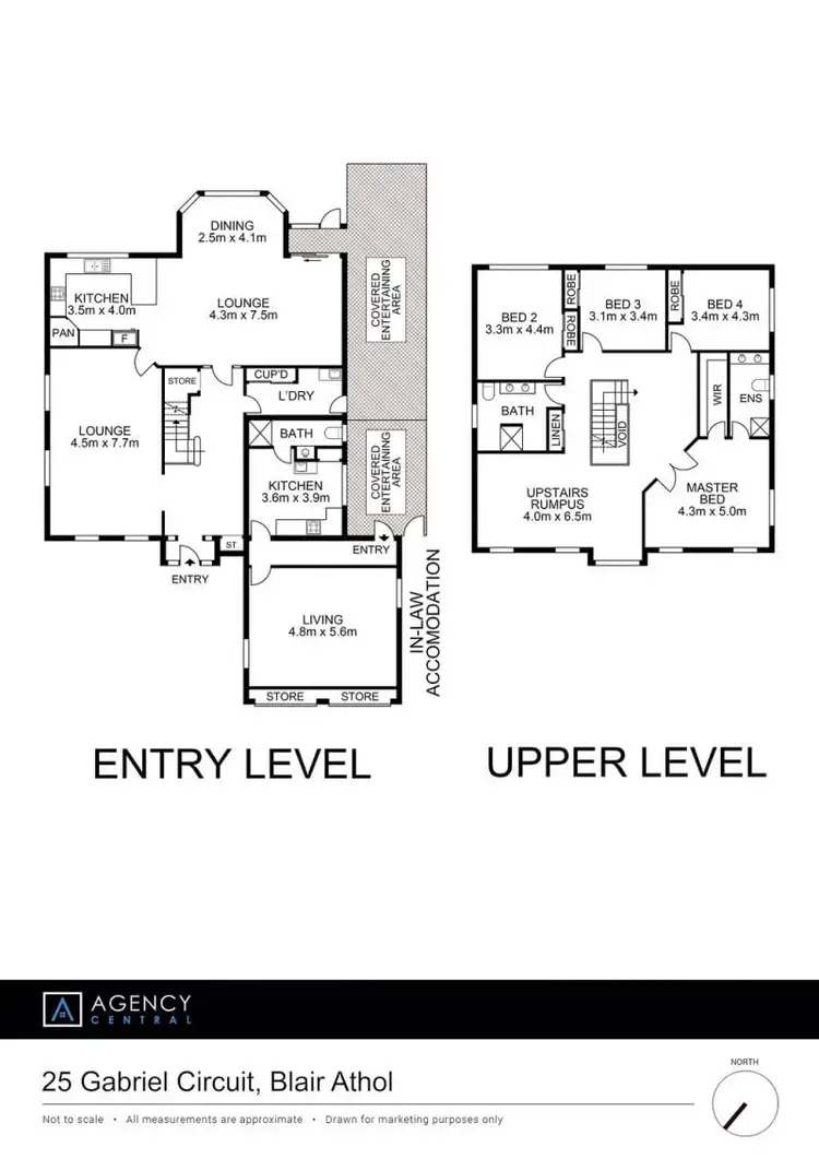 Floorplan of Homely house listing, 25 Gabriel Circuit, Blair Athol NSW 2560