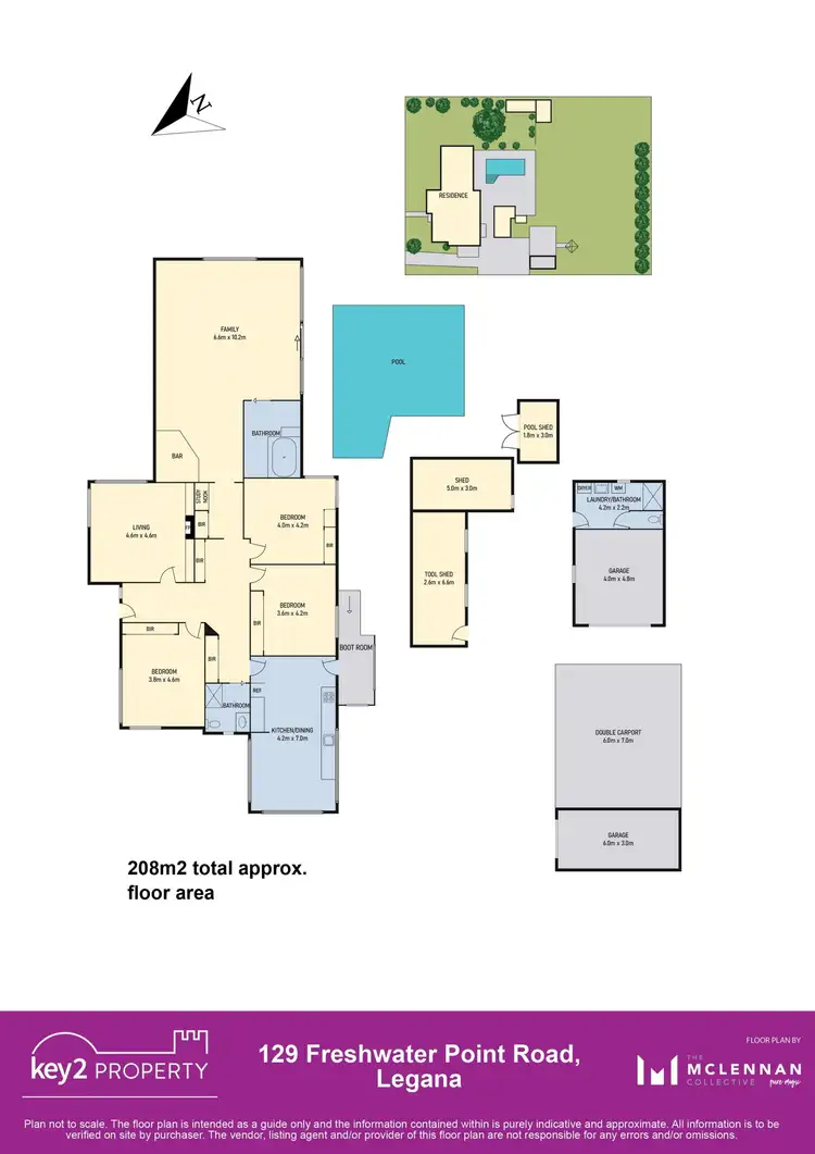 Floorplan of Homely house listing, 129 Freshwater Point Road, Legana TAS 7277