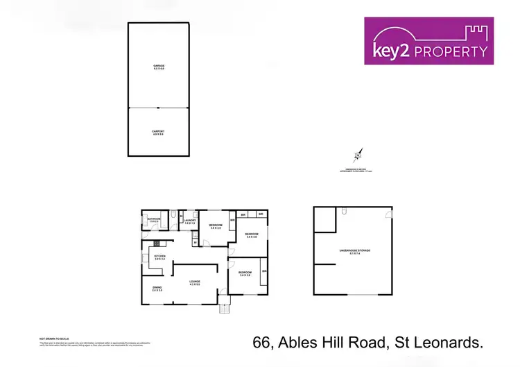 Floorplan of Homely house listing, 66 Abels Hill Road, St Leonards TAS 7250