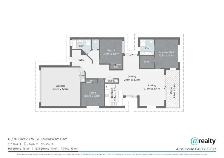 Floorplan of Homely house listing, 81/76 Bayview Street, Runaway Bay QLD 4216