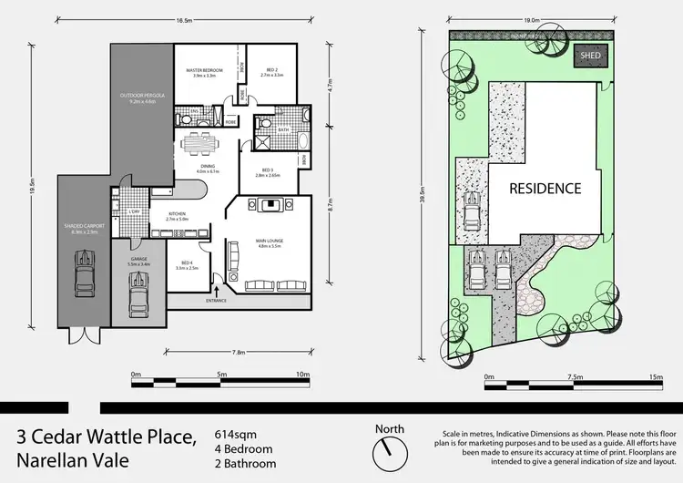Floorplan of Homely house listing, 3 Cedar Wattle Place, Narellan Vale NSW 2567
