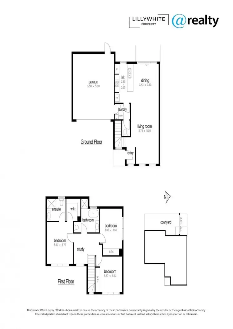 Floorplan of Homely townhouse listing, 4/125 Blyth Street, Altona VIC 3018