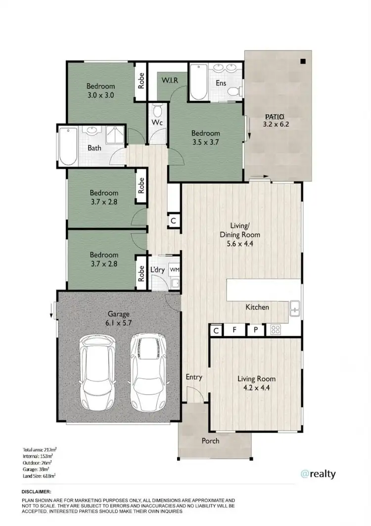 Floorplan of Homely house listing, 101 Park Vista Drive, Mango Hill QLD 4509