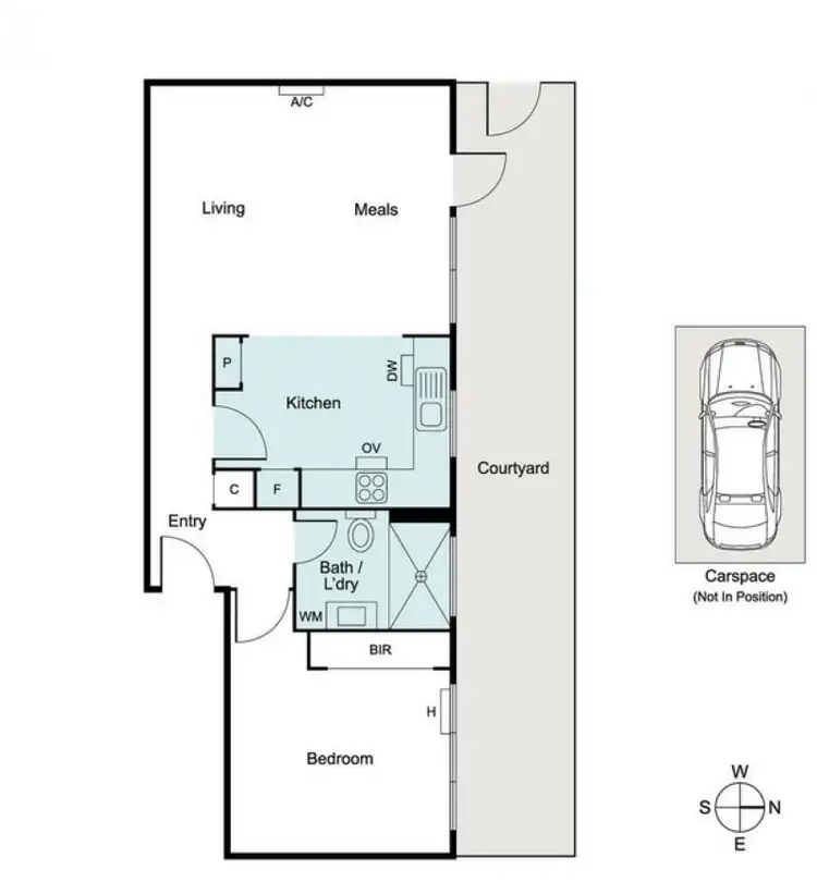 Floorplan of Homely apartment listing, Address available on request