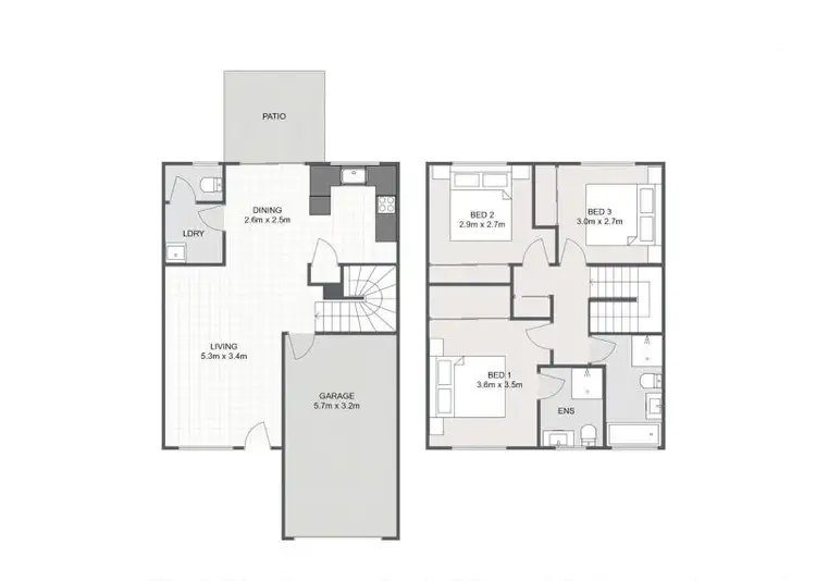 Floorplan of Homely townhouse listing, 66/8 Milan Street, Ellen Grove QLD 4078