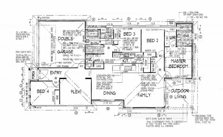 Floorplan of Homely house listing, 11 Springbrook Drive, Capalaba QLD 4157