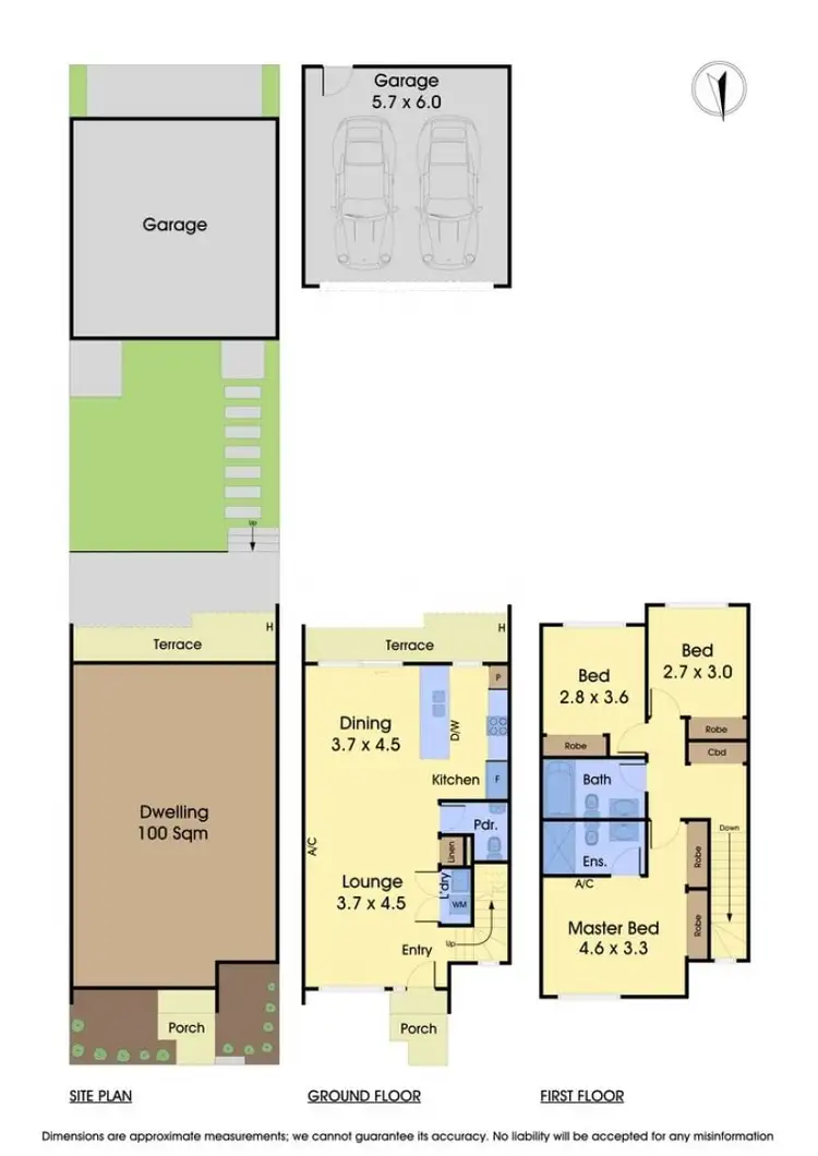 Floorplan of Homely townhouse listing, 48 Carnival Boulevard, Berwick VIC 3806