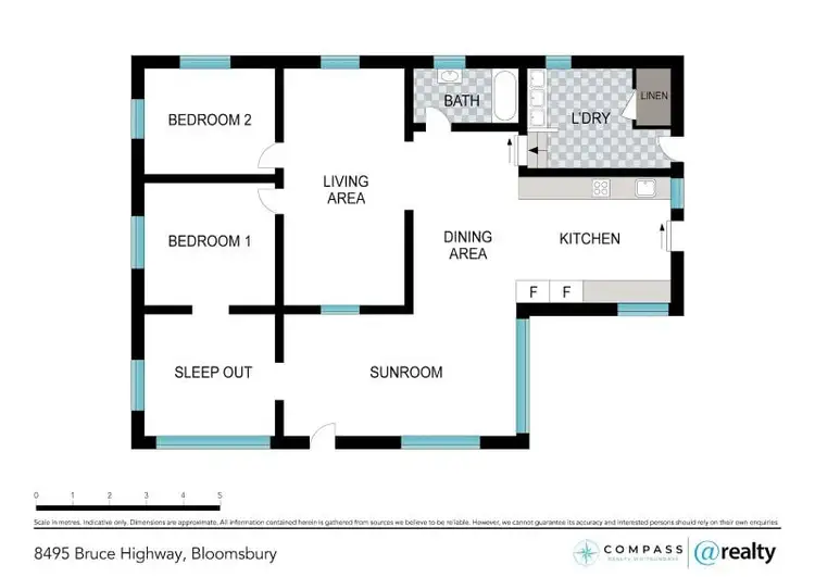 Floorplan of Homely house listing, 8495 Bruce Highway, Bloomsbury QLD 4799