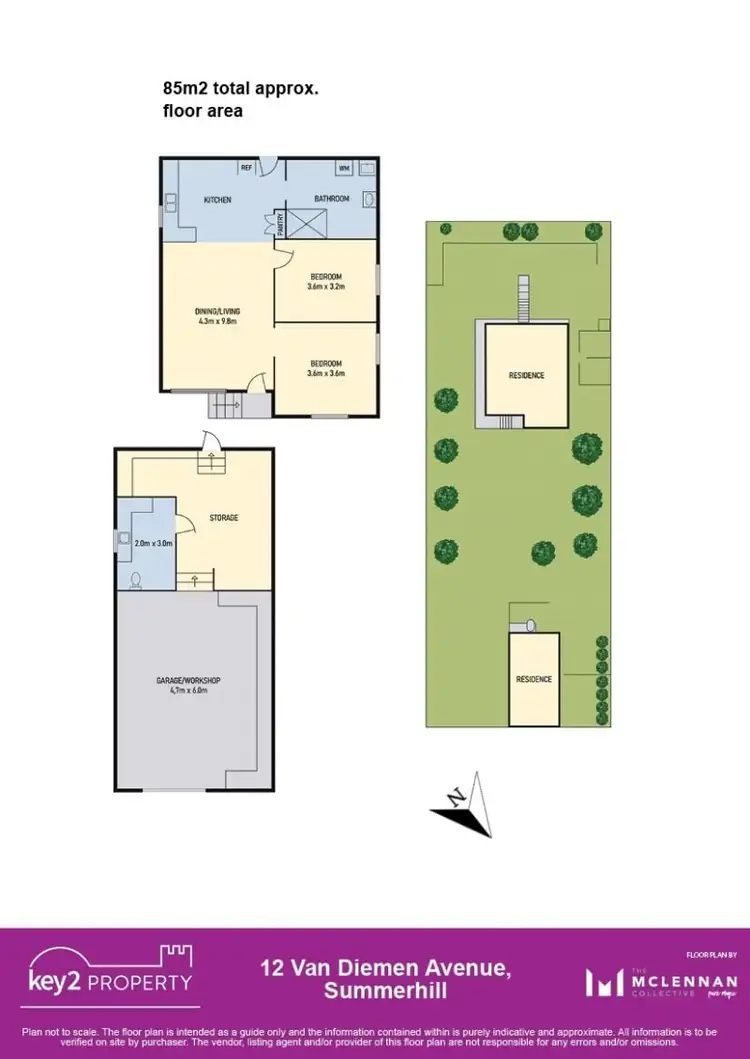 Floorplan of Homely house listing, 132 Pomona Road North, Riverside TAS 7250