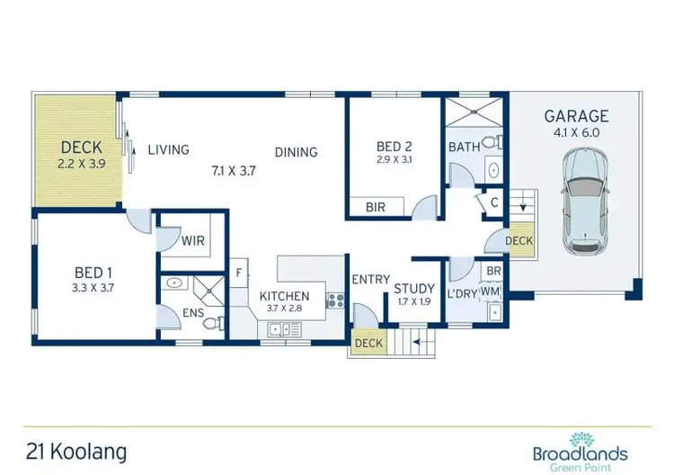 Floorplan of Homely retirement listing, 21/67 Koolang Road, Green Point NSW 2251
