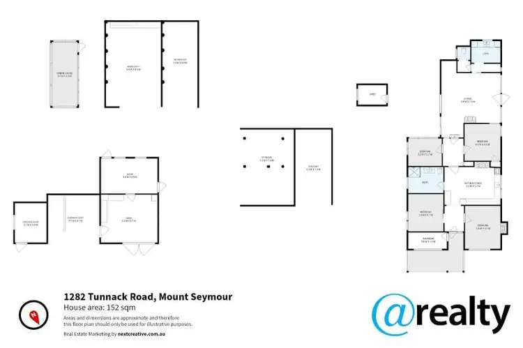 Floorplan of Homely rural property listing, 1282 Tunnack Road, Mount Seymour TAS 7120