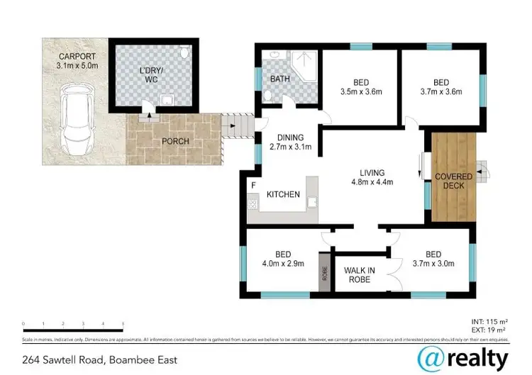 Floorplan of Homely house listing, 264 Sawtell Road, Boambee East NSW 2452
