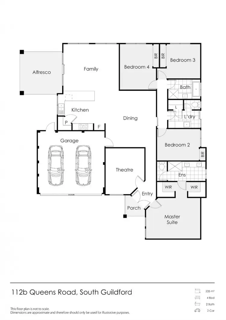 Floorplan of Homely house listing, 112B Queens Road, South Guildford WA 6055