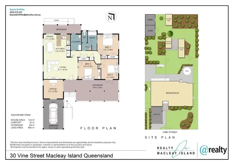 Floorplan of Homely house listing, 30 Vine Street, Macleay Island QLD 4184