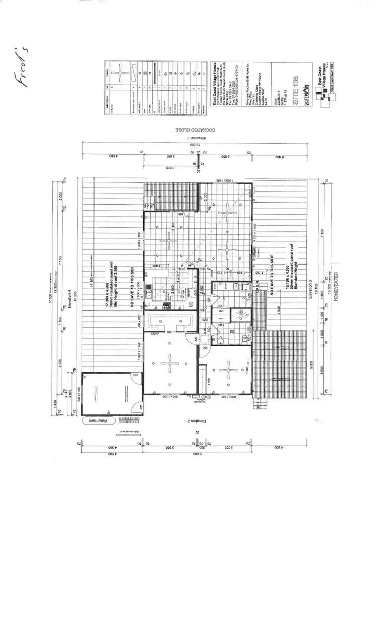 Floorplan of Homely house listing, 135 Cockatoo Close/69 Light Street, Casino NSW 2470