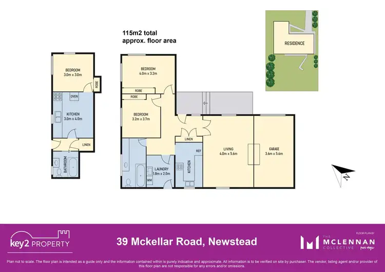 Floorplan of Homely house listing, 39 McKellar Road, Newstead TAS 7250