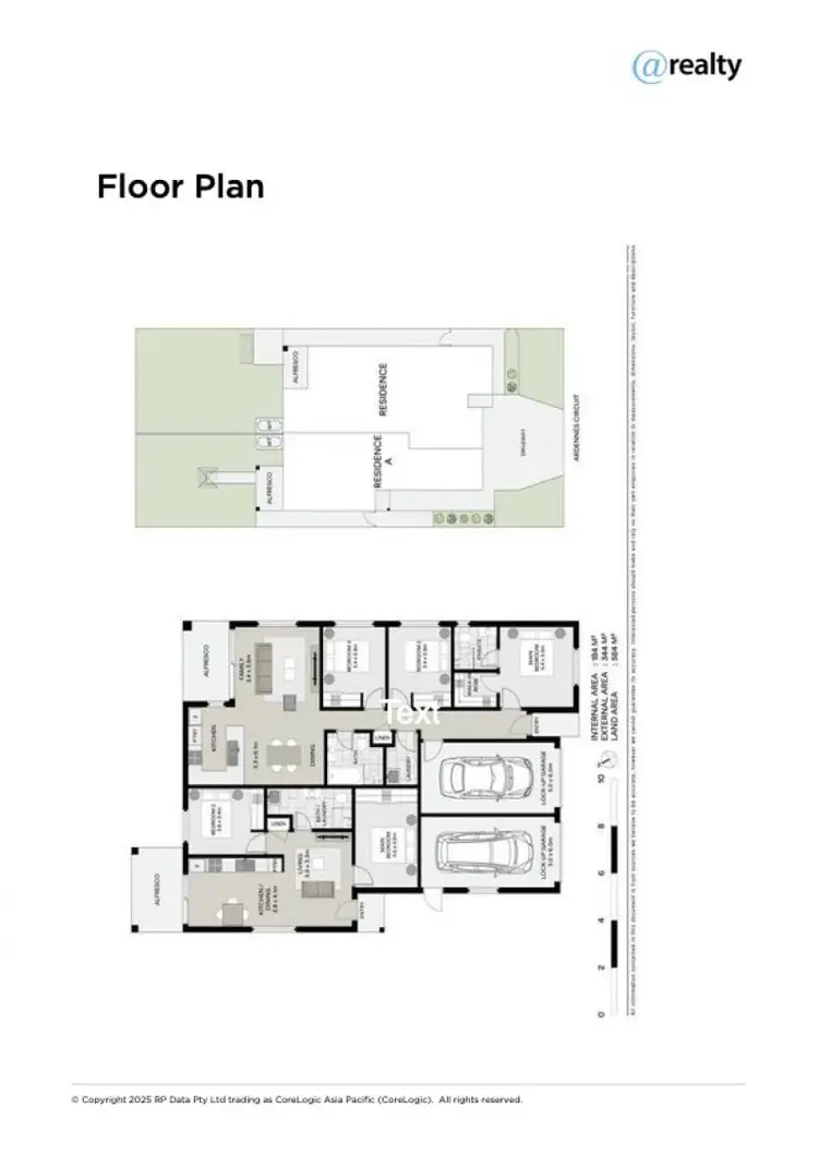 Floorplan of Homely semi-detached listing, 43 /43a Ardennes Circuit, Gillieston Heights NSW 2321