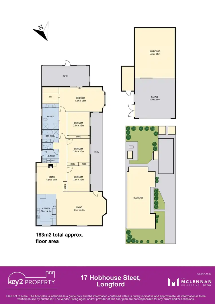 Floorplan of Homely house listing, 17 Hobhouse Street, Longford TAS 7301