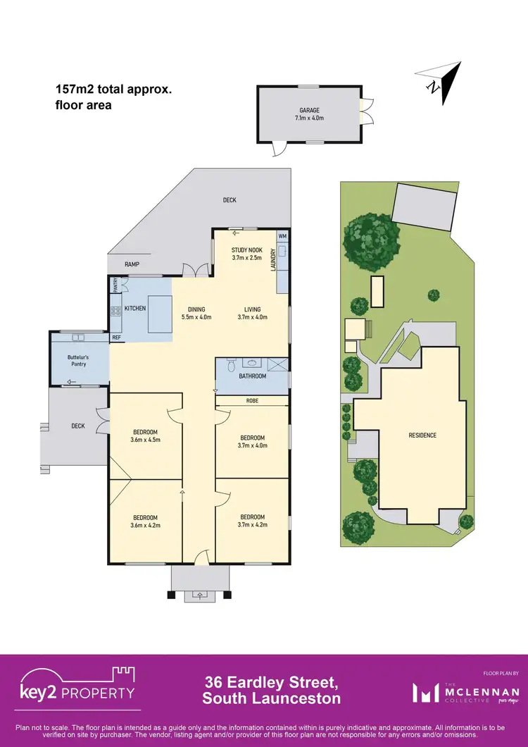 Floorplan of Homely house listing, 36 Eardley Street, South Launceston TAS 7249