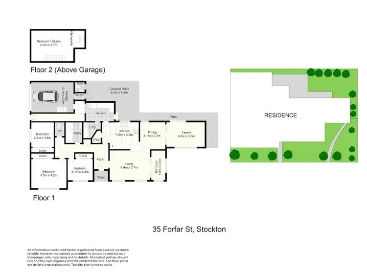 Floorplan of Homely house listing, 35 Forfar Street, Stockton NSW 2295