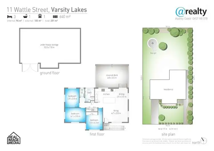 Floorplan of Homely house listing, 11 Wattle Street, Varsity Lakes QLD 4227