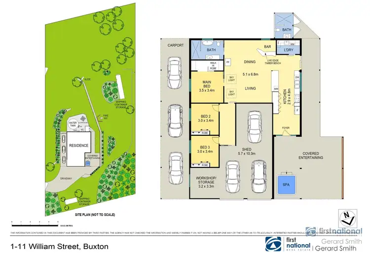 Floorplan of Homely house listing, 1-11 William Street, Buxton NSW 2571