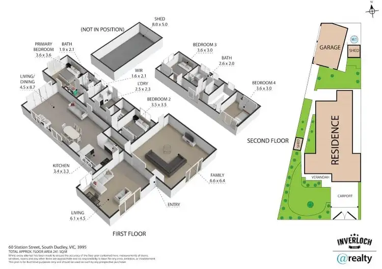 Floorplan of Homely house listing, 60 Station Street, South Dudley VIC 3995