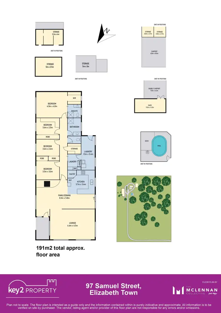Floorplan of Homely house listing, 97 Samuel Street, Elizabeth Town TAS 7304