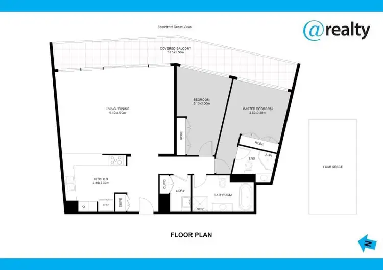 Floorplan of Homely apartment listing, 2B/80 The Esplanade, Surfers Paradise QLD 4217