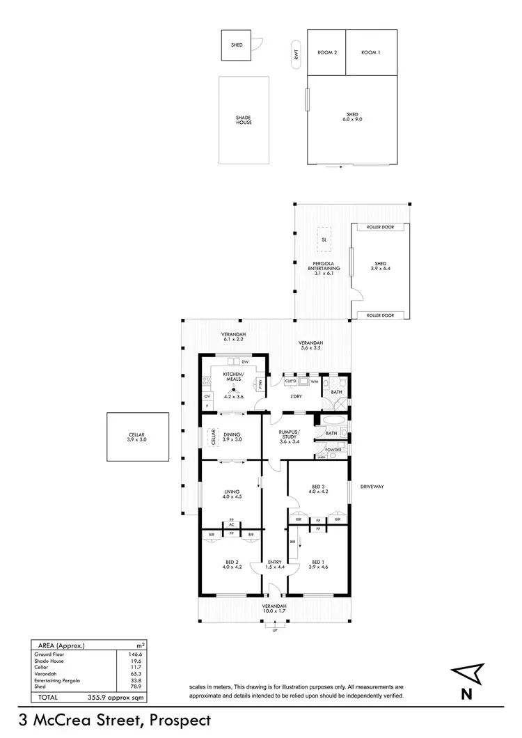 Floorplan of Homely house listing, Address available on request