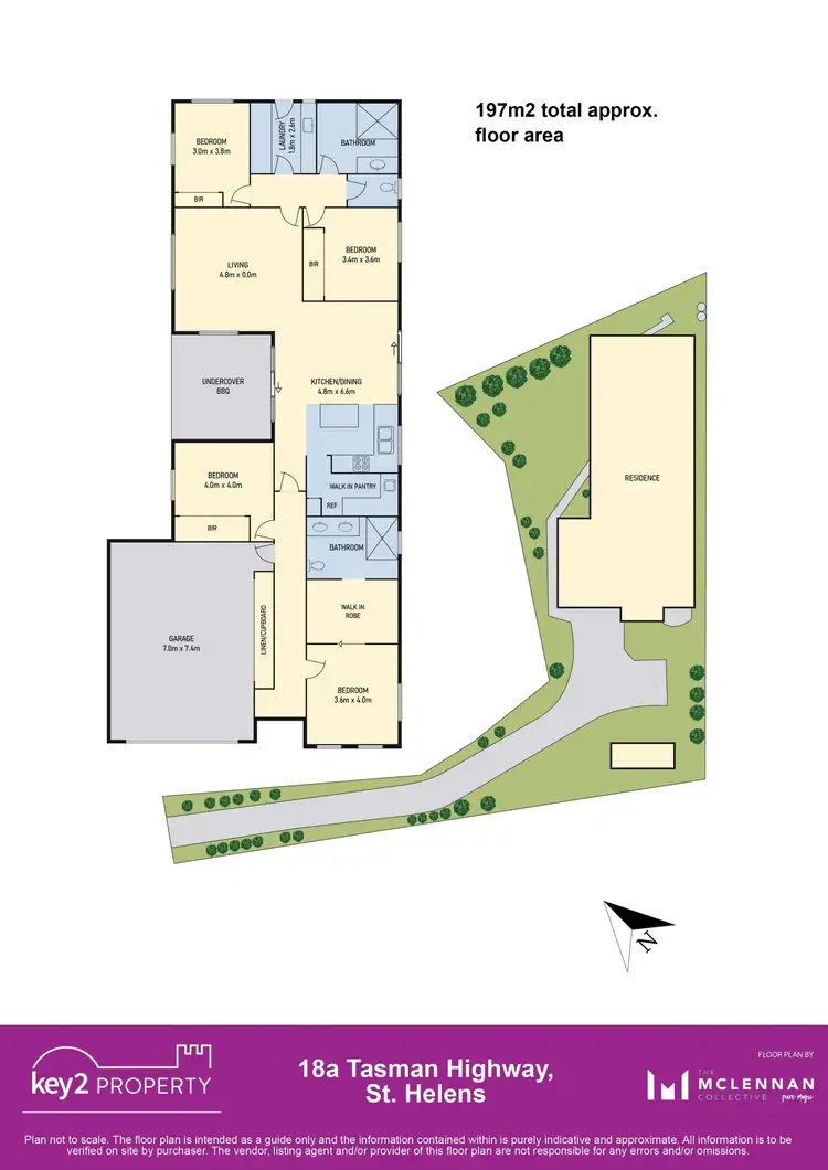 Floorplan of Homely house listing, 18a Tasman Highway, St Helens TAS 7216