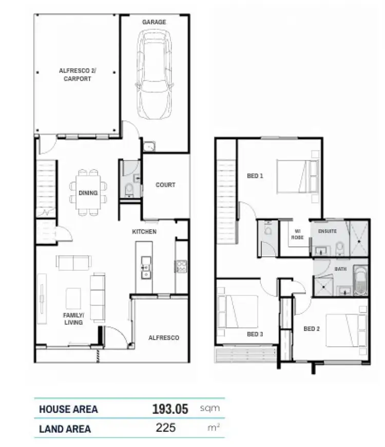Floorplan of Homely terrace listing, 5 Meeds Lane, Flagstone QLD 4280