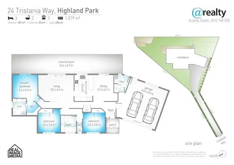 Floorplan of Homely house listing, 24 Tristania Way, Highland Park QLD 4211
