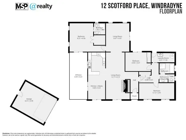 Floorplan of Homely house listing, 12 Scotford Place, Windradyne NSW 2795