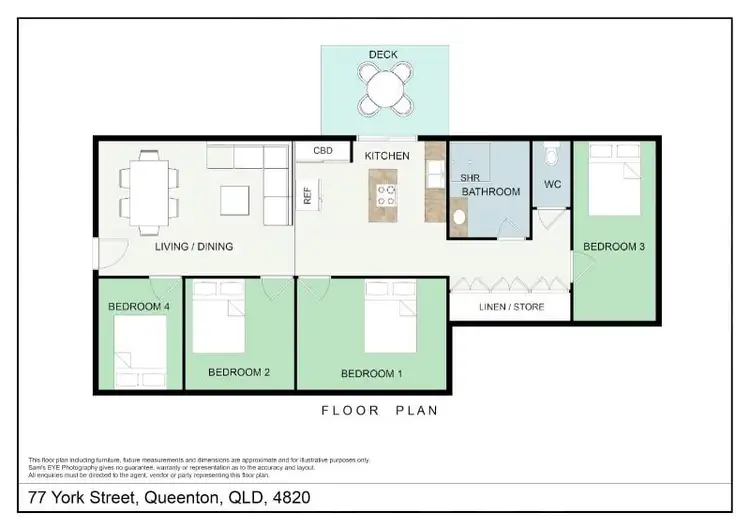 Floorplan of Homely house listing, 77 York Street, Queenton QLD 4820