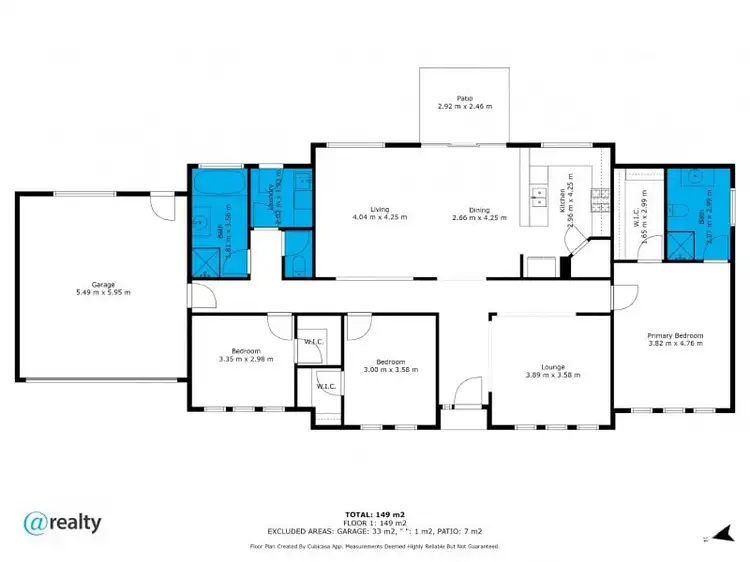 Floorplan of Homely house listing, 9 Cloverleaf Crescent, Drouin VIC 3818