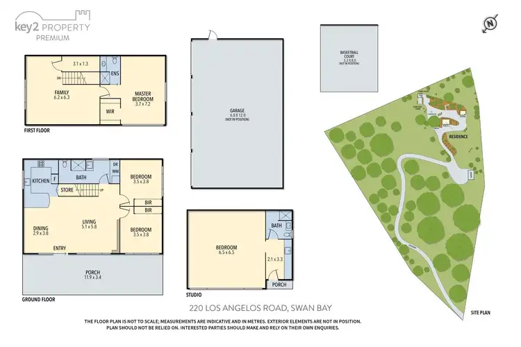Floorplan of Homely house listing, 220 Los Angelos Road, Swan Bay TAS 7252