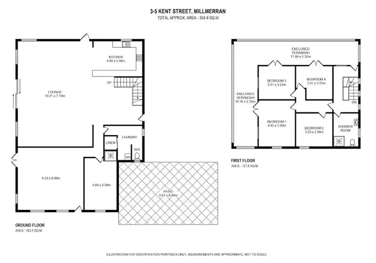 Floorplan of Homely house listing, 3-5 Kent Street, Millmerran QLD 4357