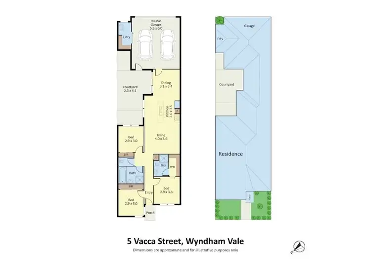 Floorplan of Homely house listing, 5 Vacca Street, Wyndham Vale VIC 3024