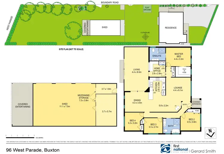 Floorplan of Homely house listing, 96 West Parade, Buxton NSW 2571