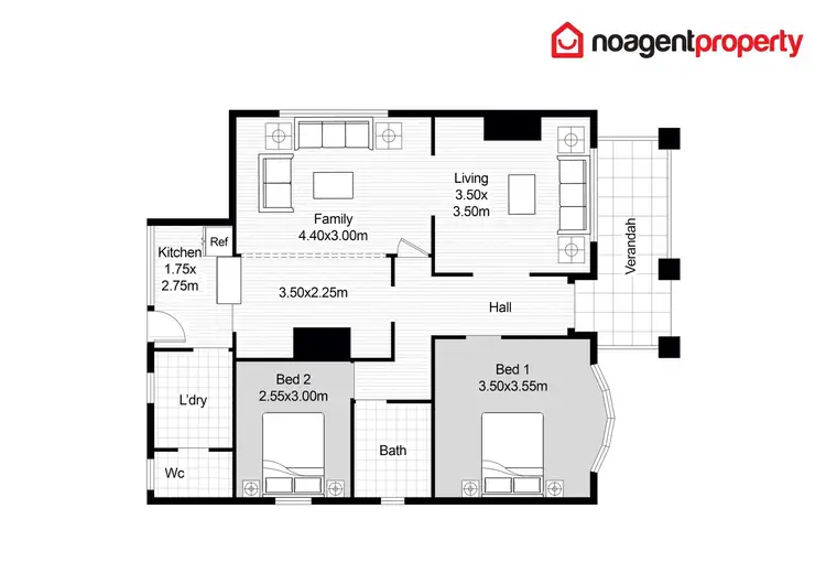 Floorplan of Homely house listing, 404 Lyons Street South, Ballarat Central VIC 3350