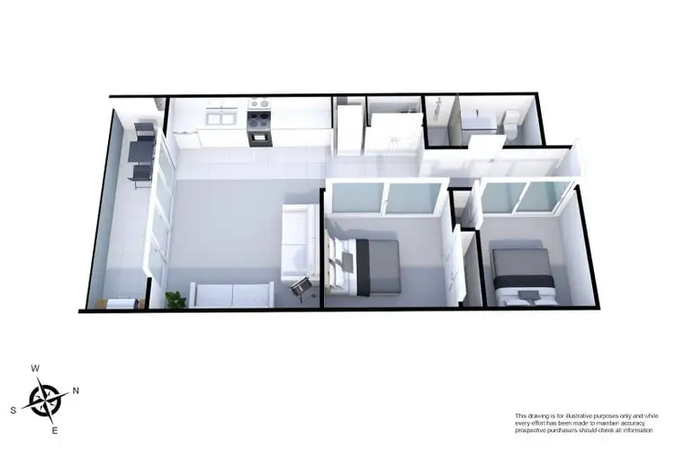 Floorplan of Homely apartment listing, 103/76 Keilor Road, Essendon North VIC 3041
